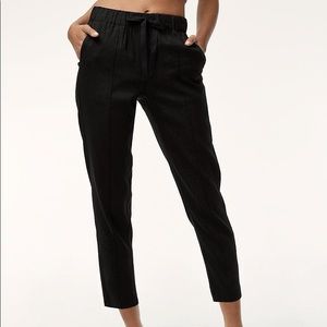 Aritzia | Babaton | Day Linen Pants, Black, Small